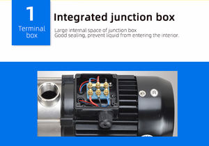 <span class=keywords><strong>Pompe</strong></span> de surpression horizontale automatique à fréquence variable pour systèmes d'eau industriels à pression constante - Product Image 3