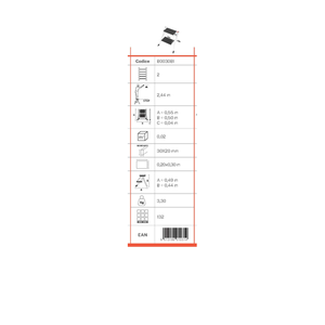 มินิสก์เก้าอี้เหล็กพับได้สำหรับห้องน้ำขนาดเล็ก - Product Image 2
