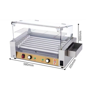 Machines à snacks commerciales, machine à hot-dogs électrique, gril à hot-dogs pour les restaurants de restauration rapide - Product Image 4