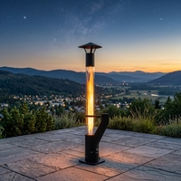 Brasero d'extérieur à chauffage rapide en acier inoxydable, type fusée, pour jardin, poêle à granulés de bois, chauffage de terrasse
