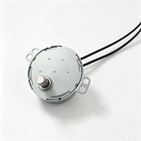 Moteur synchrone à aimant permanent monophasé TY-50A 50Hz AC220-240V 5/6RPM CCW 4W à arbre rond avec trou de broche