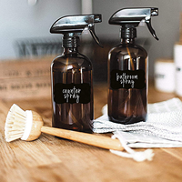 Autocollants de tableau noir en PVC découpés, noirs, imperméables et réutilisables pour pots à épices et bouteilles – Nouveaux autocollants de tableau noir en forme de tableau noir pour garde-manger, économiques