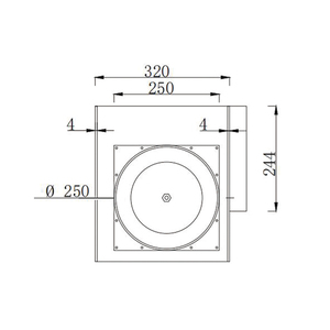 Ventilateur/souffleur centrifuge industriel mini PP à haut débit d'air, prix usine, pour mobilier de laboratoire - Product Image 6
