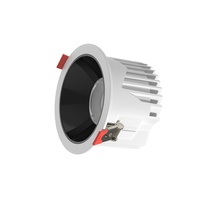 Foco de techo empotrado antideslumbrante, luz LED COB de 10W-70W, para Hotel y restaurante, precio barato al por mayor