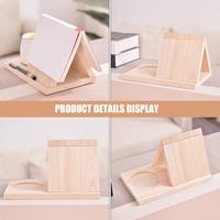 1 Juego de estanterías triangulares de madera gruesa para suministros de oficina diarios, estantería de escritorio para oficina, estantería de madera