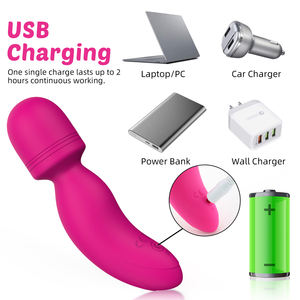 Ylove USB Powered <span class=keywords><strong>Mini</strong></span> Wand Masajeador Mujeres AV Dildo Vibrador Juguetes sexuales - Product Image 6