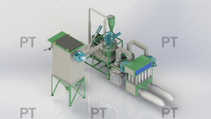 Machine de séparation du plastique et du cuivre Machine de séparation du plastique en aluminium Machine de séparation du papier d'aluminium - Product Image 3