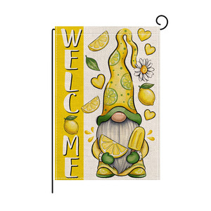 2026 Cross-Border Spring/Summer Floral Polyester Rectangle <b>Garden</b> <b>Flag</b> Outdoor Patio Decoration Welcome Double-Sided Printed - Product Image 5