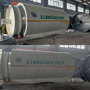 Nhỏ nhỏ skid-gắn Skype 1 3 5 tấn mỗi ngày để có được dầu một bộ hoàn chỉnh của một chất thải Nhựa nhiệt phân thiết bị - Product Image 2