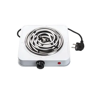 1000W Portable Single Electric Burner Hot Plate Camping Stove Stainless 110V