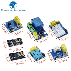 Tzt ESP8266 5V Mô-đun tiếp sức DS18B20 DHT11 DHT22 RGB Điều khiển điều nhà thông minh điều khiển từ xa chuyển đổi ESP-01S Đối với <span class=keywords><strong>Arduino</strong></span> - Product Image 2
