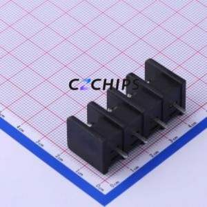 DBT30C-10.0-4P-BK-P Barrier Terminal Block Through hole Component (THT),P=10mm Connector Two Sides 10mm 1x4P Straight Pin - Product Image 2