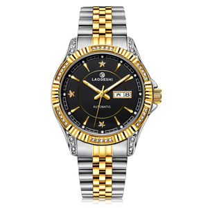 Orologi di moda personalizzati da uomo Logo personalizzato orologi da uomo meccanico automatico orologio Casual da uomo automatico Wrest - Product Image 5