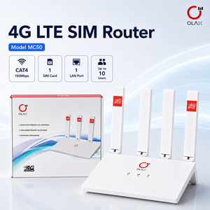 เราเตอร์ OLAX MC50 4G LTE Cat4 CPE ความเร็ว 150Mbps ปลดล็อคแล้ว รองรับซิมการ์ด พร้อมช่องใส่ซิม 4 พอร์ต LAN สำหรับโรงงาน คลังสินค้า IoT ระดับอุตสาหกรรม - Product Image 4