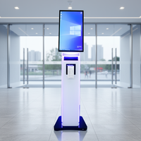Kios Dispenser Gelang RFID Layanan Mandiri dengan Pengenal Wajah, Pilihan Penyimpanan 32-128GB, untuk Check-In Acara/Taman, Merek Hunghui, SDK
