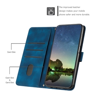 Funda de cuero con billetera de línea de moda para Huawei <span class=keywords><strong>Honor</strong></span> 90 Lite 90 <span class=keywords><strong>Pro</strong></span> X50 <span class=keywords><strong>X5</strong></span> X6A Fundas con ranura para tarjetas - Product Image 5