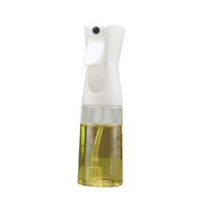 Wholesale Food Grade Kitchen Cooking 200ml 300ml Olive Oil clear glass plastic Spray Vinegar Bottle Oil Sprayer For Cooking