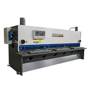 Quality NC E21 system control hydraulic shearing machine Stainless Steel Metal Sheet brake type plate shears