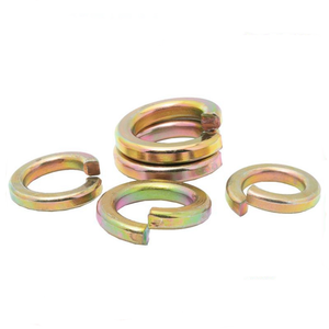 Nhà Máy Tùy Chỉnh M2 M2.5 M3 2 #3 #4 # GB93-76 Thêm Nhỏ 65Mn Carbon Mùa Xuân Thép Màu Đen Oxit Mạ Kẽm Chia Mùa Xuân Khóa Máy Giặt - Product Image 1