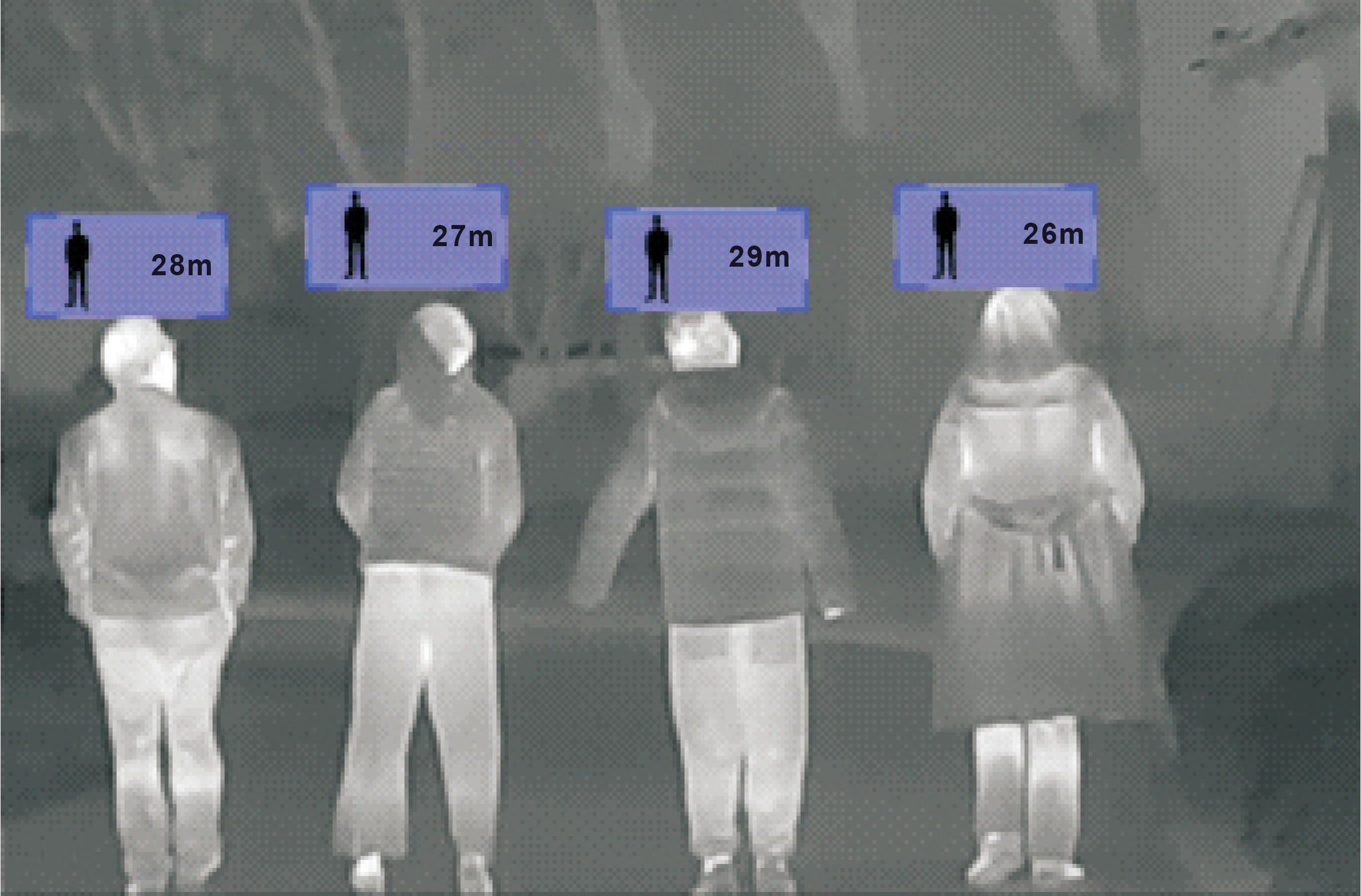 Thermal Night Vision Monocular Black WIFI Connection