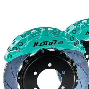 Icooh ชุดเบรก Dr6ขนาดใหญ่6ลูกสูบ, 330/345/355/378มม. ชุดเบรกขนาดโรเตอร์สำหรับฮอนด้าซีวิคประเภท <span class=keywords><strong>r</strong></span>/ซีดาน - Product Image 1