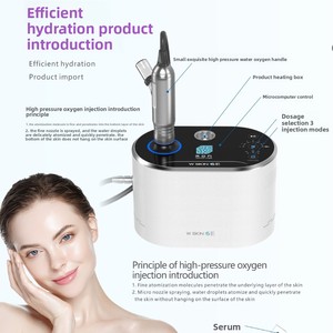 เครื่องบำรุงผิวหน้าแบบไม่ต้องผ่าตัด ฉีดออกซิเจนแรงดันสูง 1000W สำหรับใช้ในบ้าน ยี่ห้อ Korean Beauty Salon Skin Base Hydrating Essence - Product Image 2