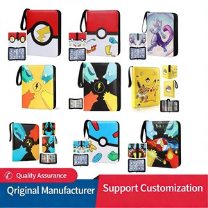 Offre Spéciale : Porte-cartes <span class=keywords><strong>Pokémon</strong></span>, Classeur de cartes à collectionner, <span class=keywords><strong>Album</strong></span> <span class=keywords><strong>Pokémon</strong></span> avec 50 feuilles premium à 4 pochettes, Contient 400 cartes - Product Image 6