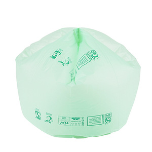 Sacs poubelles biodégradables et compostables en amidon de maïs, sacs à déchets en plastique épaissis personnalisés, écologiques, vente en gros - Product Image 3