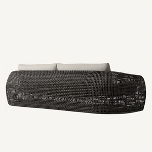 Set di Mobili da Esterno di Lusso in Alluminio, Divano in Rattan per Hotel, Arredamento da Giardino Impermeabile, Sdraio da Piscina - Product Image 6