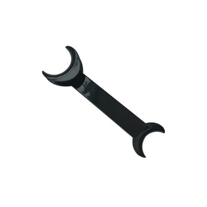 Gancho dental ortodóntico de doble cabeza negro mediano, desechable, abridor bucal bidireccional, desbridador bucal dental - Product Image 4