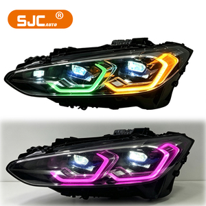 Phare laser RGB SJC pour BMW Série 4 G22 2021-2025, système d'éclairage automobile, pièces de voiture, phare à couleur variable, <span class=keywords><strong>commande</strong></span> par application - Product Image 1
