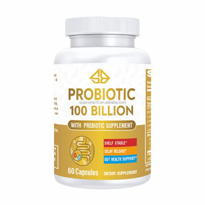 Fórmula de Extractos Herbales Probióticos y Prebióticos de 100 Mil Millones, Extendida para Mejorar la Inmunidad, Suplemento para Adultos con 60 Cápsulas de Larga Duración - Product Image 2