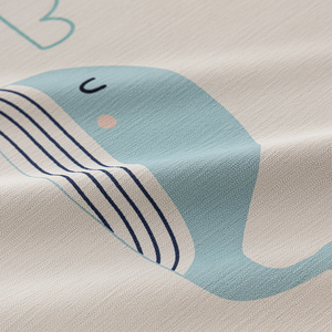 Tenda per Cameretta Bambini Stile Oceano con Piccole Balene e Barche a Vela, 100% Poliestere, Alta Ombreggiatura, Design Moderno, Personalizzabile - Product Image 5