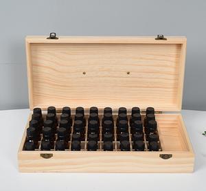 Vente chaude 10 ml Bouteilles Organisateur Grand <span class=keywords><strong>Bois</strong></span> Mallette De Rangement Protecteur Dottera Huile Essentielle Boîte En <span class=keywords><strong>Bois</strong></span> Avec LOGO GRATUIT Graver - Product Image 3