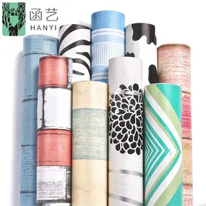 Modern korean decorative wallpaper sticker beautiful vinyl wall paper wallpaper