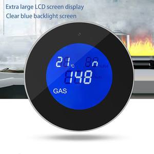 Tuya Wifi Thông Minh Khí Tự Nhiên Báo Động Cảm Biến Nhiệt Độ Chức Năng Dễ Cháy <span class=keywords><strong>Gas</strong></span> Rò Rỉ LCD Hiển Thị Detector Tương Thích Cuộc Sống Thông Minh Ứng Dụng - Product Image 4