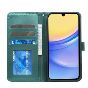 Funda de teléfono con tapa <span class=keywords><strong>para</strong></span> Samsung <span class=keywords><strong>Galaxy</strong></span> A36 5G A26 A16 A06 libro magnético Funda de cuero PU con ranuras <span class=keywords><strong>para</strong></span> tarjetas - Product Image 2