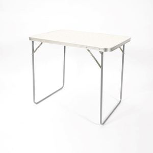 Heavy Duty Lightweight Aluminum <b>Folding</b> Picnic <b>Table</b> for Outdoor Camping and Courtyard - Product Image 1