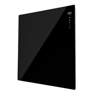 Silencioso inteligente 7 días X 24 horas Programas personalizados Termostato Boost G35DT 350W 220-240 V ~ 50-60Hz. Calentador de panel de vidrio infrarrojo