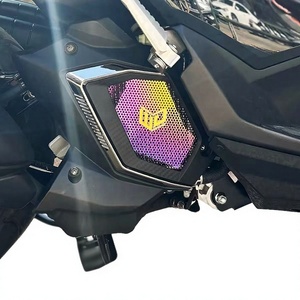 Grille de radiateur modifiée pour Yamaha NMAX155 2020-2026, grille de radiateur bleu-violet, couvercle de dissipation thermique - Product Image 1