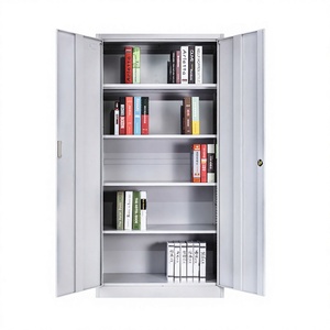 Best-selling 2-door office <b>storage</b> cabinet with adjustable shelves custom-made steel cabinet <b>metal</b> filing cabinet - Product Image 1