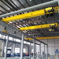 Pont roulant industriel robuste Oulange avec moteur électrique Siemens, capacité de levage 5t, 10t, 16t, pour entrepôt et atelier, modèle européen simple