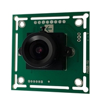 Modul kamera warna sudut lebar definisi tinggi 1000TVL dengan lensa 2mm untuk bel pintu CCTV kamera ikan Mobil