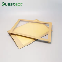 Boîte de Dégustation Jetable pour Pique-nique, Traiteur et Fêtes, en Papier Kraft Ondulé, Pliable, pour Boulangerie et Alimentaire, Vente en Gros et Personnalisable