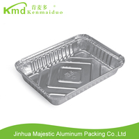Vente directe des fabricants : Boîte alimentaire jetable en aluminium pour usage domestique, récipient/plat en aluminium utile pour barbecue extérieur