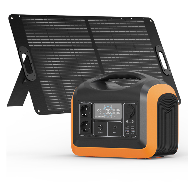 Factory Price 1200W Solar Powered Generator 1100 Watt Off Grid Home Use Camping Portable Power Station