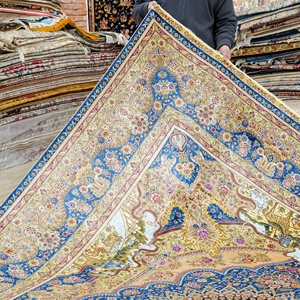 Tappeto Persiano Fatto a Mano 274x366cm per Soggiorno, Grande <span class=keywords><strong>Kilim</strong></span> Turco Anatolico in Seta, Acquistabile Online - Product Image 5