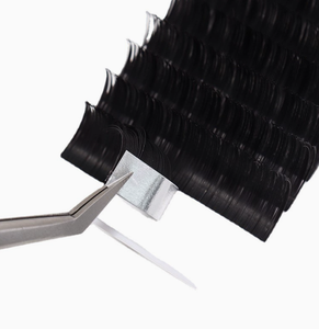 Extensiones de Pestañas al por Mayor Suaves y Esponjosas 0.03, Bandejas de Pestañas de Cachemira, Negro Mate, Seda, Visón Coreano, PBT, Terciopelo - Product Image 1