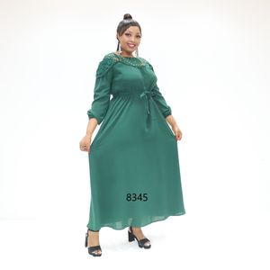 Abbigliamento africano <span class=keywords><strong>da</strong></span> donna abito formale western 8345 Ghana alla moda abito musulmano - Product Image 3