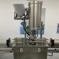 Machine de remplissage d'eau pure en bouteille pour la ligne de traitement des boissons